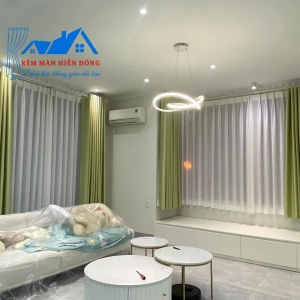 Mẫu Rèm Vải Trơn Văn Phòng - Spa - Phòng Ngủ