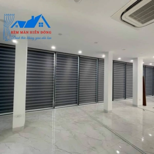 Rèm Cầu Vồng Xanh Than Cao Cấp