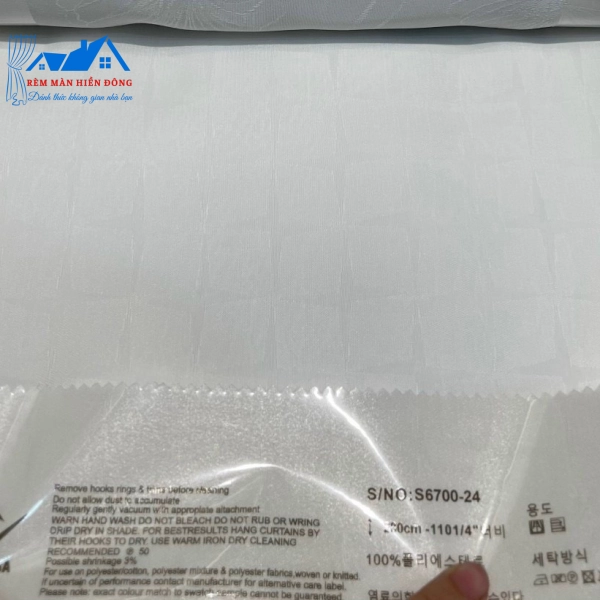 Các Mẫu Rèm Voan Trắng Cao Cấp