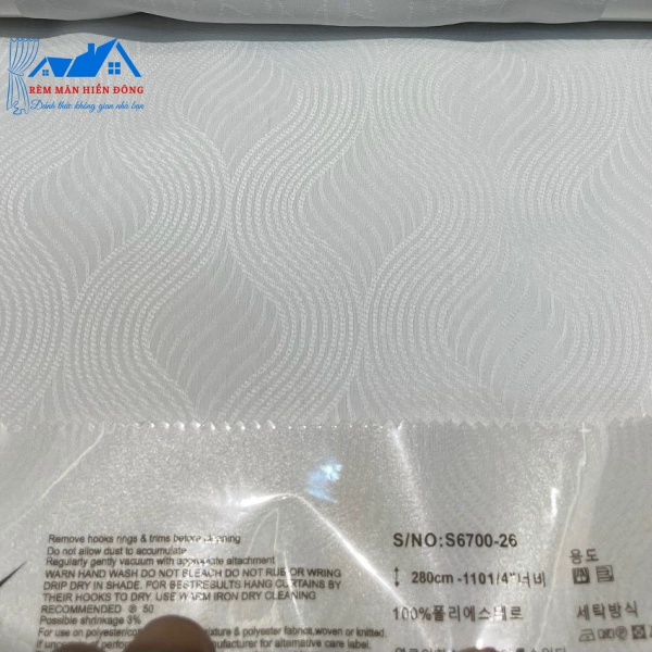 Các Mẫu Rèm Voan Trắng Cao Cấp