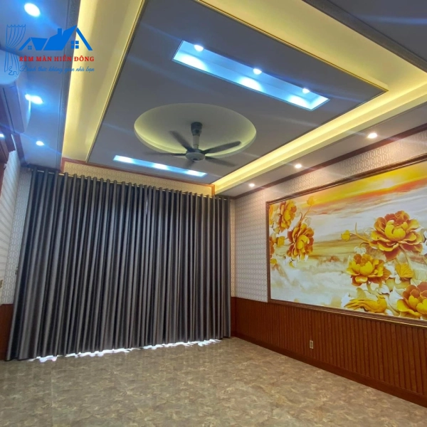 Rèm Âm Trần Một Màu Cao Cấp