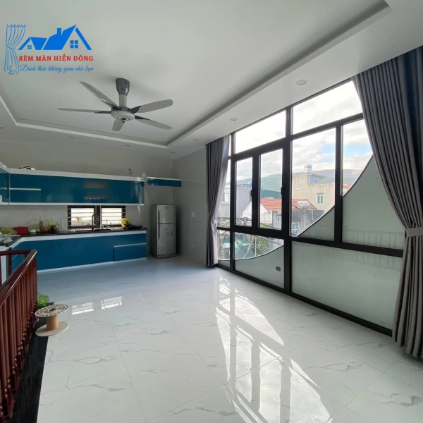 Rèm Âm Trần Một Màu Cao Cấp