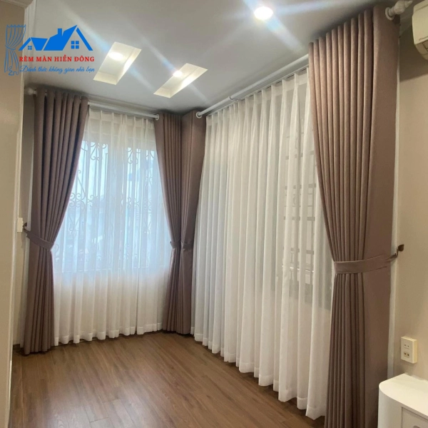 Rèm 2 Lớp & Rèm Âm Trần 2 Lớp Cao Cấp
