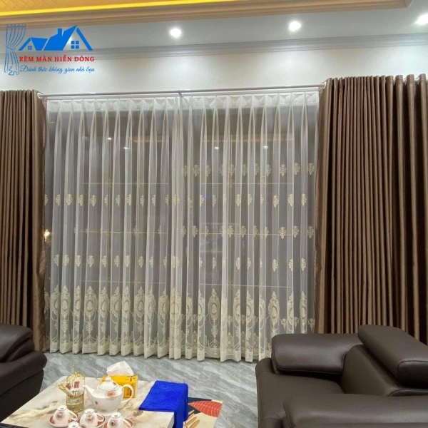 Rèm 2 Lớp & Rèm Âm Trần 2 Lớp Cao Cấp