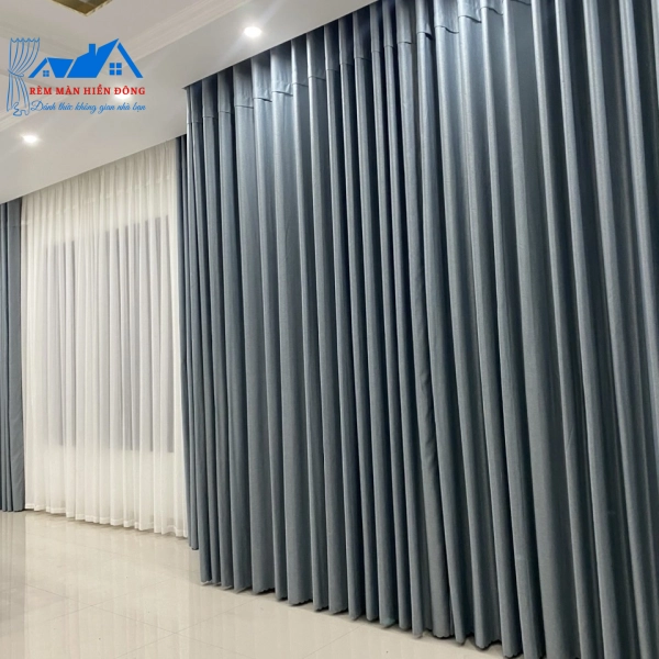 Mẫu Rèm Đơn Sắc Hợp Với Nhà Cấp 4