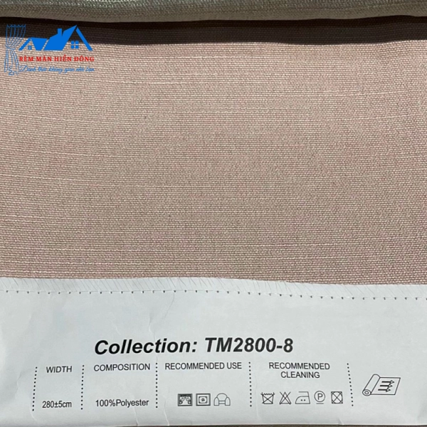 Catalog Rèm Vải TM 2800 Cao Cấp