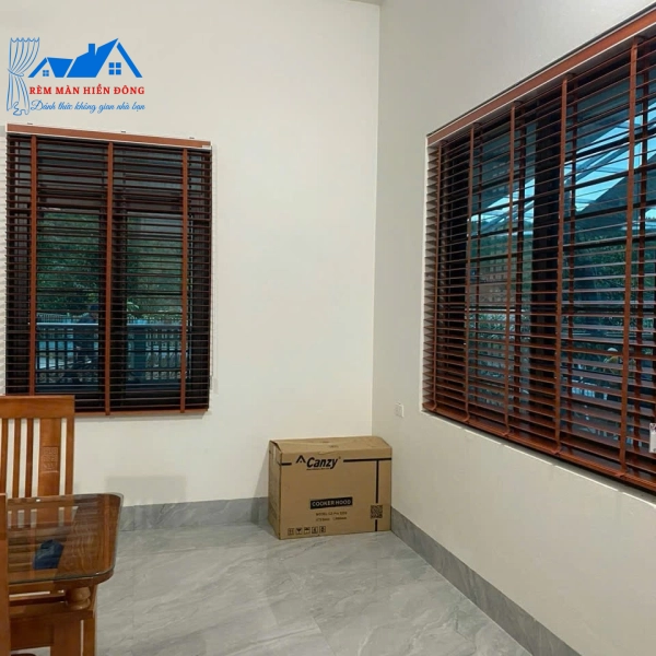 Rèm Sáo Gỗ Sang Trọng