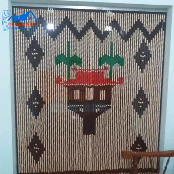 Rèm Hạt Gỗ Phòng Thờ