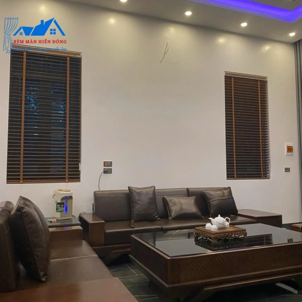 Rèm Sáo Gỗ Sang Trọng