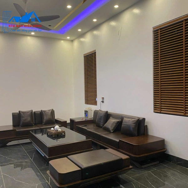 Rèm Sáo Gỗ Sang Trọng