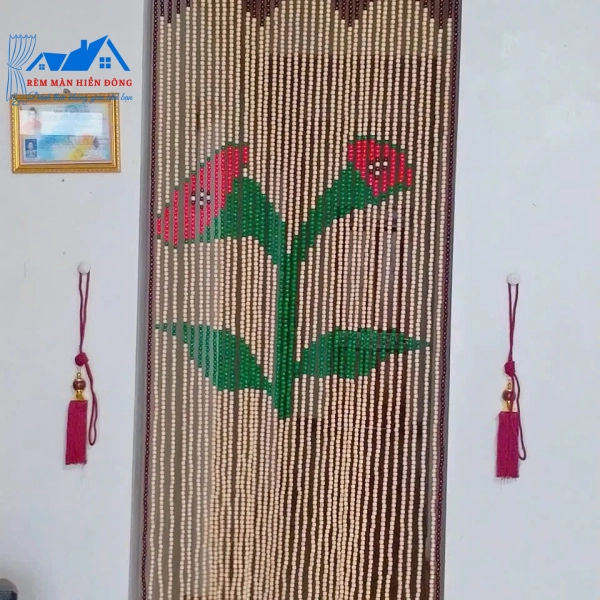 Rèm Hạt Gỗ Phòng Thờ