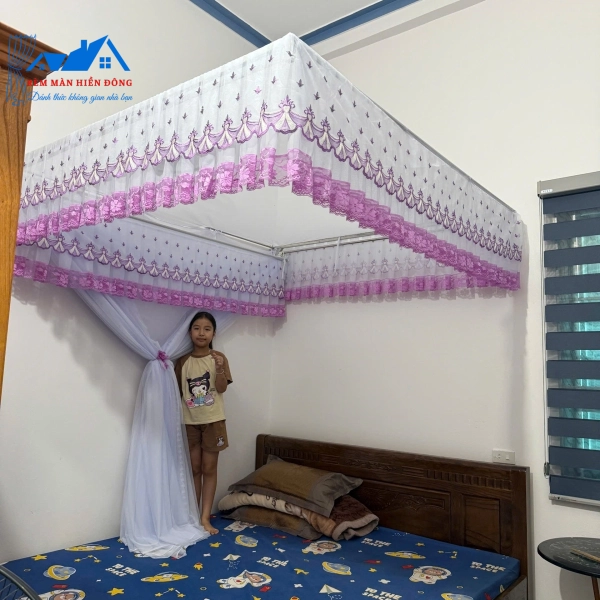 Màn Ngủ Chống Muỗi May Theo Yêu Cầu Tại Rèm Màn Hiền Đông